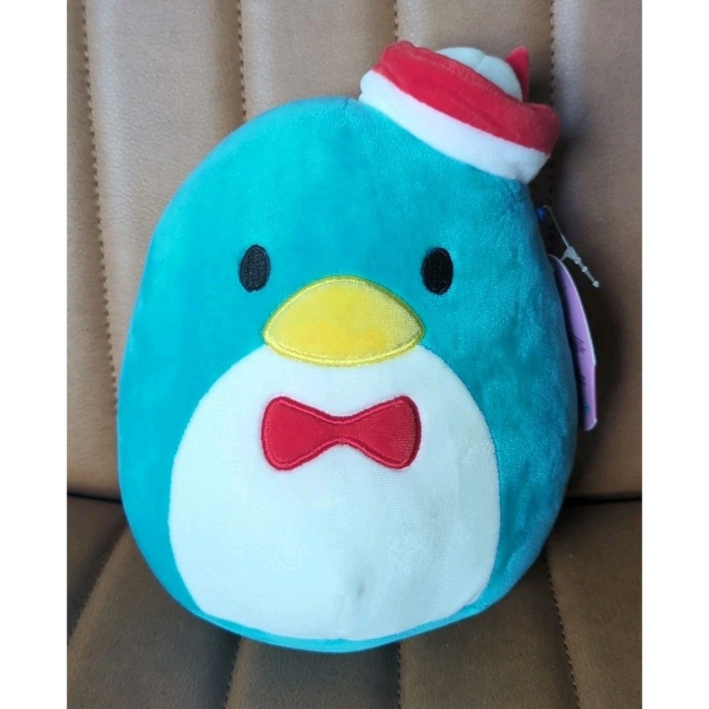 Sanrio Squishmallows 8" in Tuxedo Sam‎ Milkshake Plush NWT